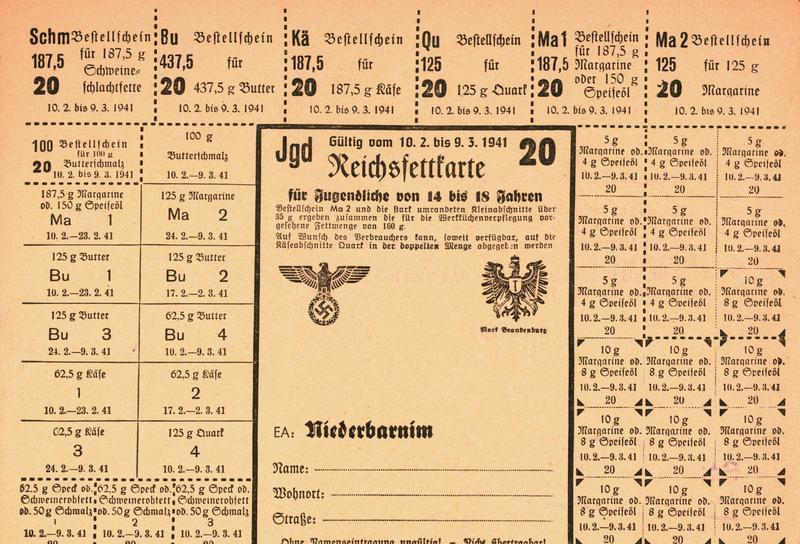 reichsfettkarte